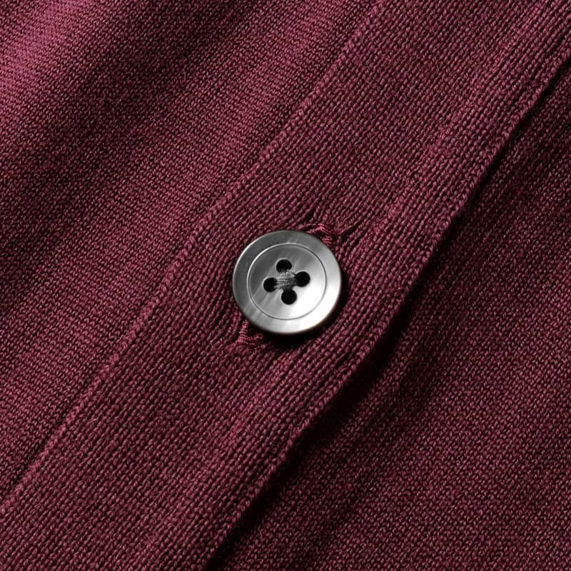 ◆【gim(ジム)/秋冬/Super140'sウルトラスーパーファインウール30G Vネックニットベスト】[gim2370404-50]_画像5