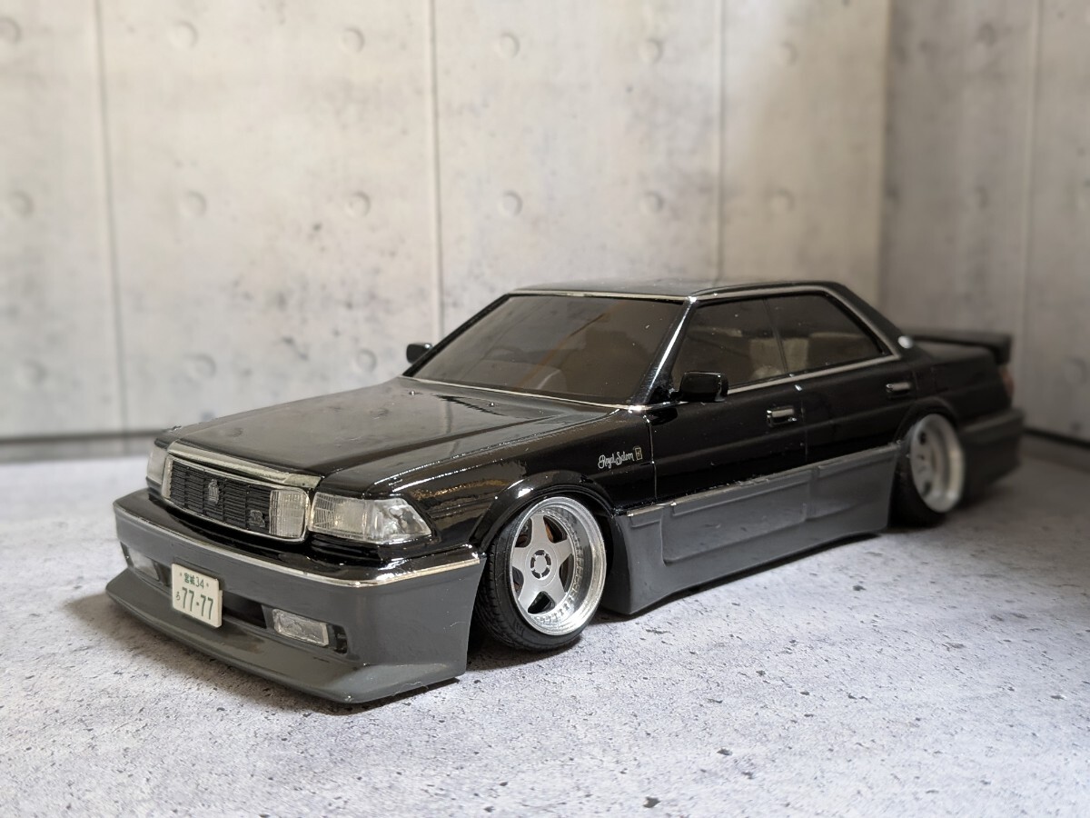 1/24 トヨタ 130 クラウン インシュランス カスタム VIPCAR 完成 1/24 トヨタ 130 クラウン インシュランス カスタム VIPCAR 完成