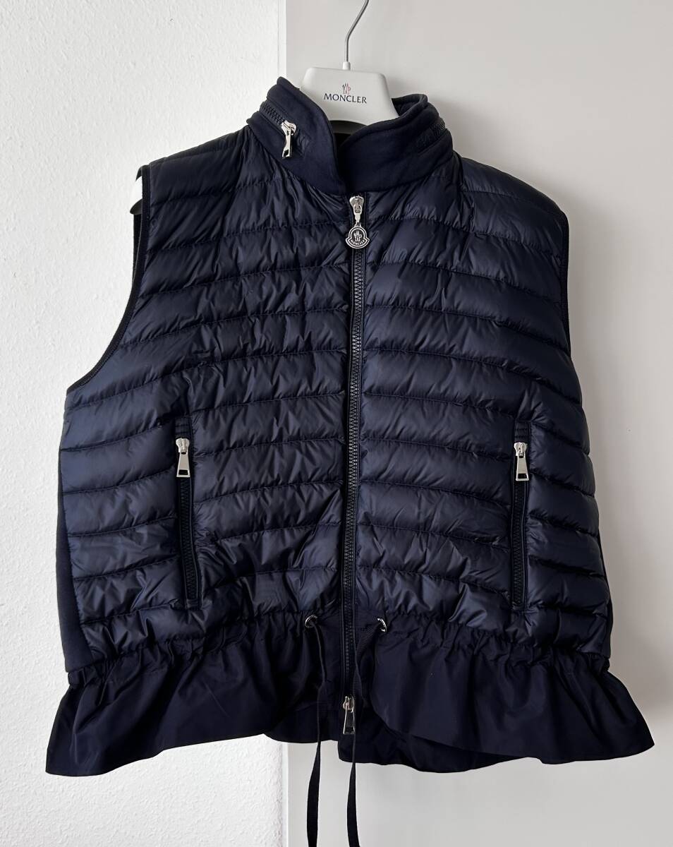 MONCLER モンクレール MAGLIA GILET ダウンベスト 黒 Yahoo!オークション - MONCLERモンクレール ハイブリッドダウン