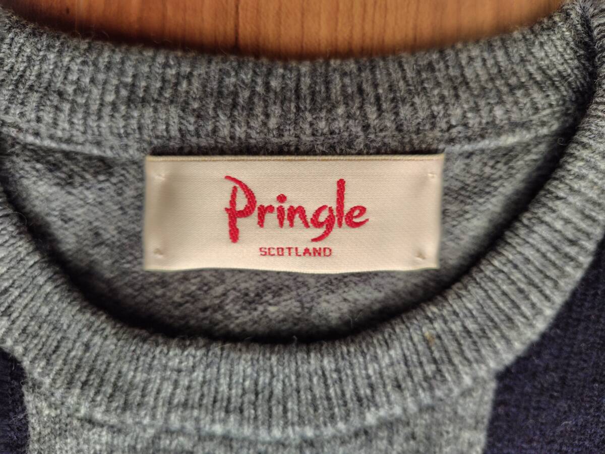 Pringle プリングル セーター ラムウール スコットランド製_画像5