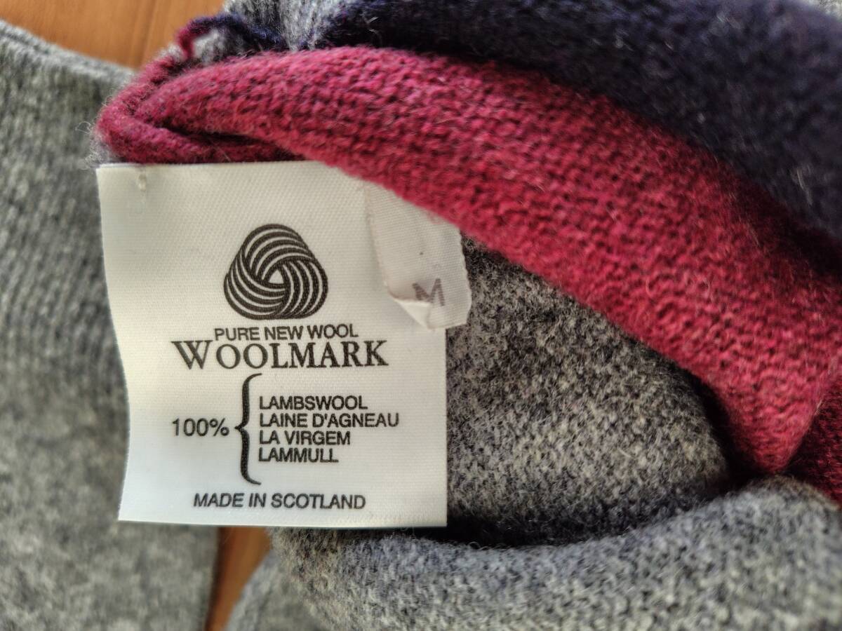 Pringle プリングル セーター ラムウール スコットランド製_画像6