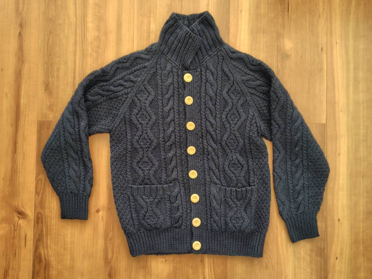 QUASH INTERNATIONAL ウールカーディガン　Lサイズ