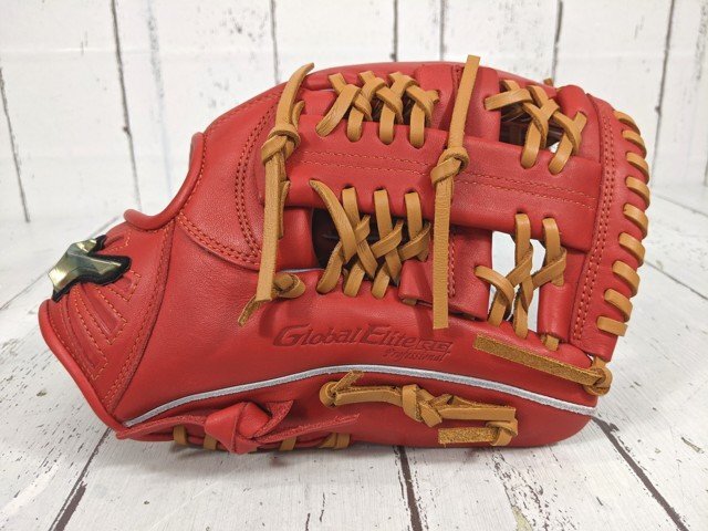 【1yt270】ジュニア 軟式野球用グローブ MIZUNO ミズノ 1AJGY32113 RGブランドアンバサダーセレクション 村上宗隆モデル 未使用◆Z33
