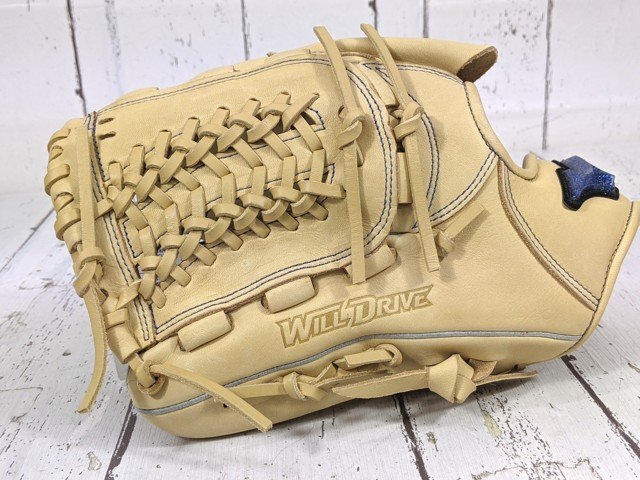【1yt271】一般 軟式野球用グローブ MIZUNO ミズノ 1AJGR14901 ウィルドライブブルー 左投げ 投手用 未使用◆Z33