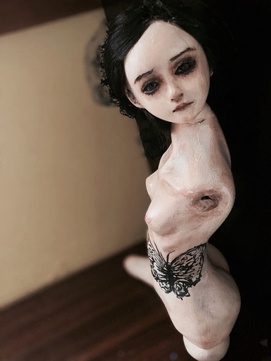 酔生夢死」作家 揺 創作人形 球体関節人形 object ドール 少女 酔生夢死」作家 揺 創作人形 球体関節人形 object ドール 少女
