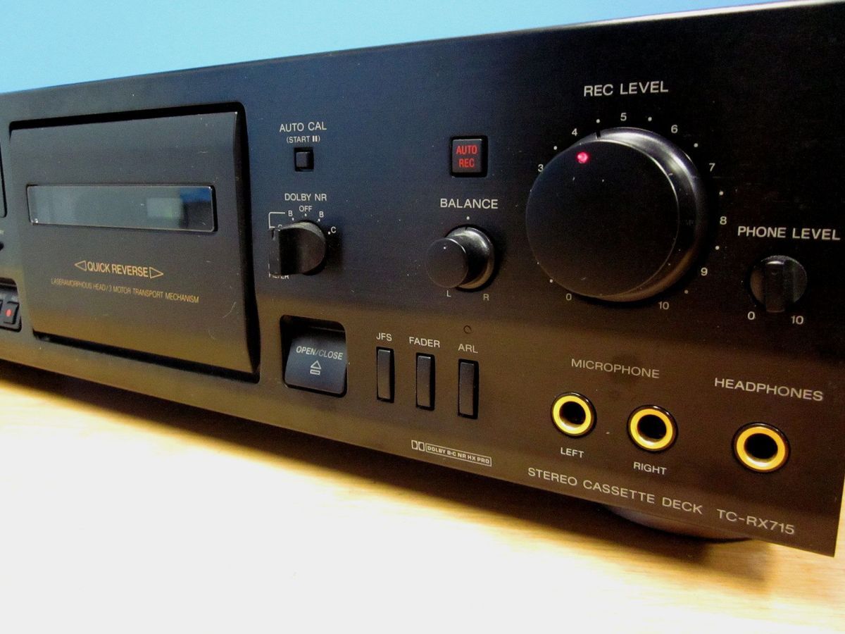 SONY☆良品 メンテ済 動作良好☆高音質 カセットデッキ☆簡易 SONY☆良品 メンテ済 動作良好☆高音質 カセットデッキ☆簡易