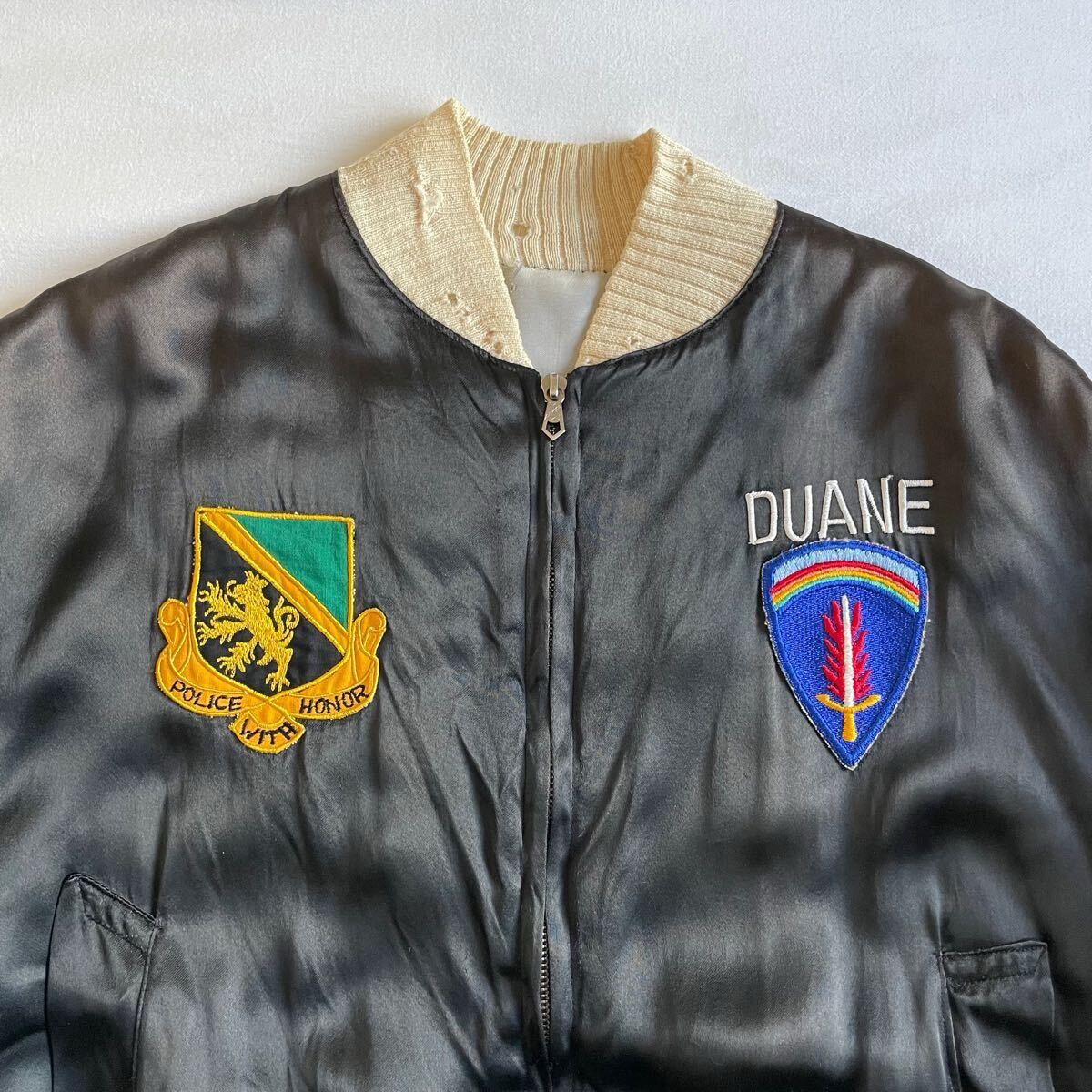 Special! 50s Germany Souvenir Jacket ビンテージ ブラック Special! 50s Germany Souvenir Jacket ビンテージ ブラック