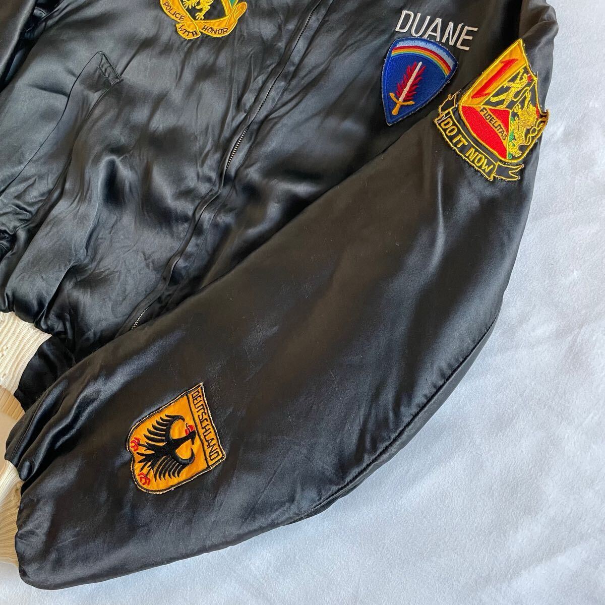 Special! 50s Germany Souvenir Jacket ビンテージ ブラック Special! 50s Germany Souvenir Jacket ビンテージ ブラック