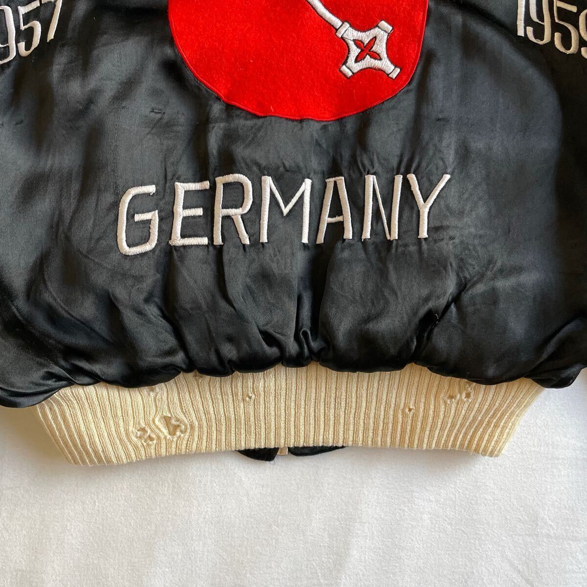 Special! 50s Germany Souvenir Jacket ビンテージ ブラック Special! 50s Germany Souvenir Jacket ビンテージ ブラック