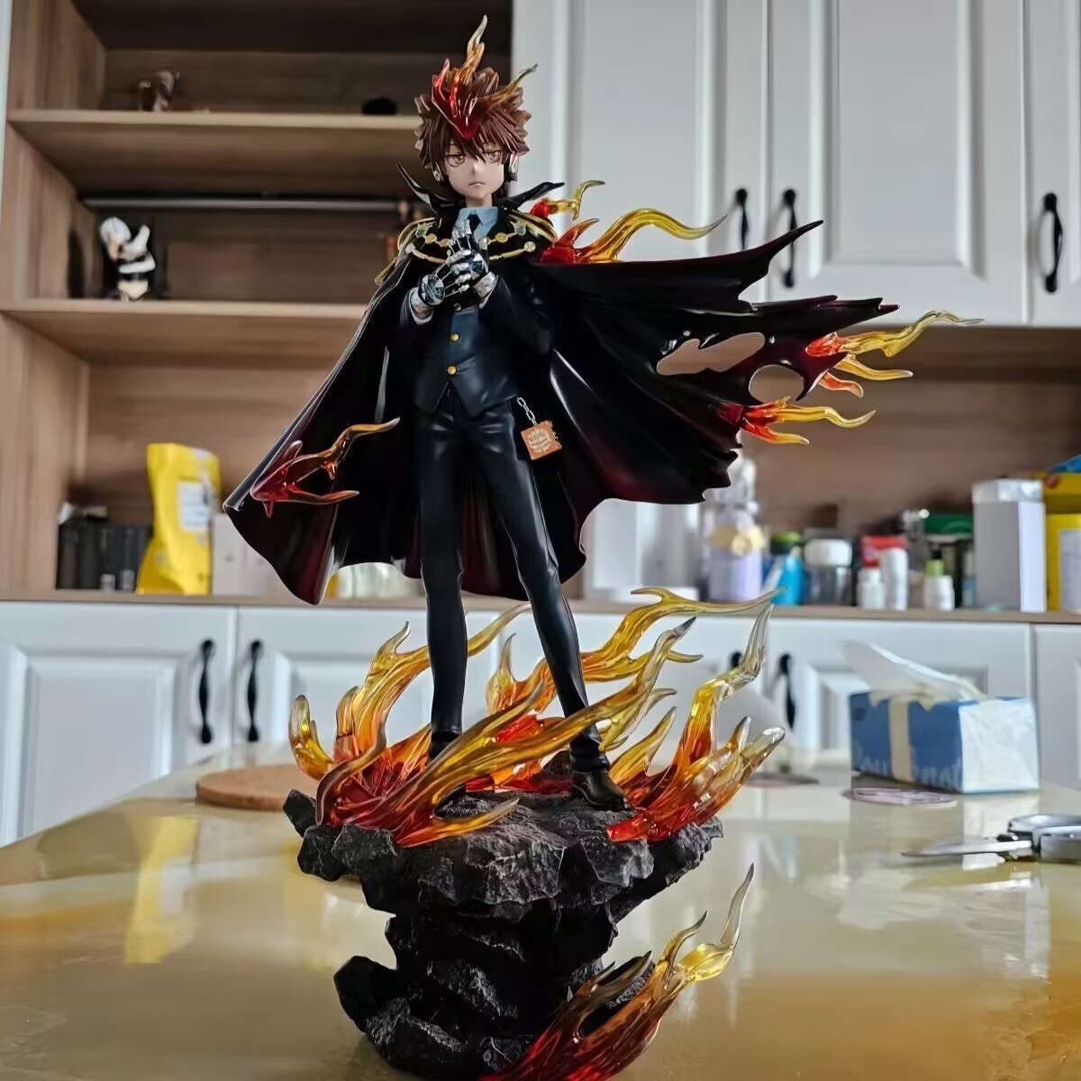 家庭教師ヒットマンREBORN! 沢田綱吉 フィギュア 35cm 家庭教師ヒットマンREBORN! 沢田綱吉 フィギュア 35cm