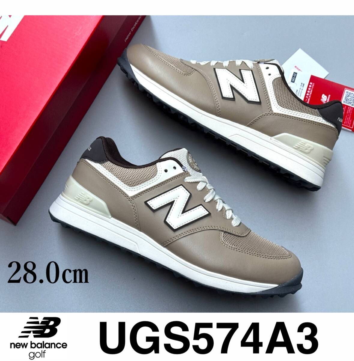 専門店では ◆モデル出品◆新品 28.0cm 2E New Balance Golf / ニューバランス ゴルフ シューズ UGS574A3 新スパイクレスモデル スニーカー 完売靴 28.0cm
