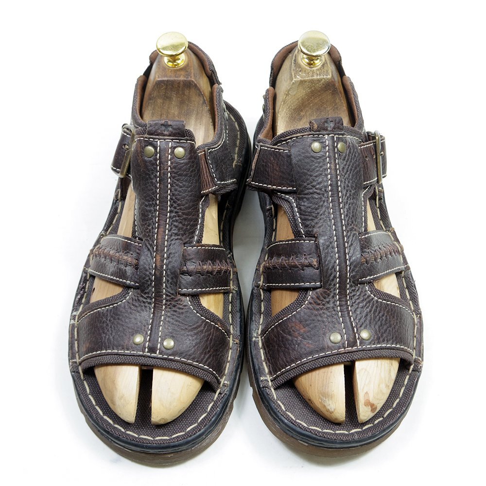 UK9 27cm相当 Dr.Martens ドクターマーチン レザーサンダル UK9 27cm相当 Dr.Martens ドクターマーチン レザーサンダル