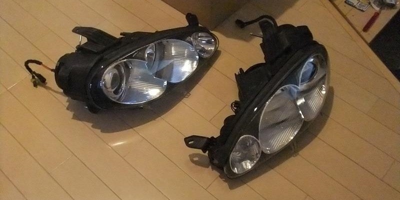 * новый товар не использовался * Mazda оригинальный MAZDA NB Roadster передняя фара единица левый и правый в комплекте YS LTD передняя фара YS ограниченный 