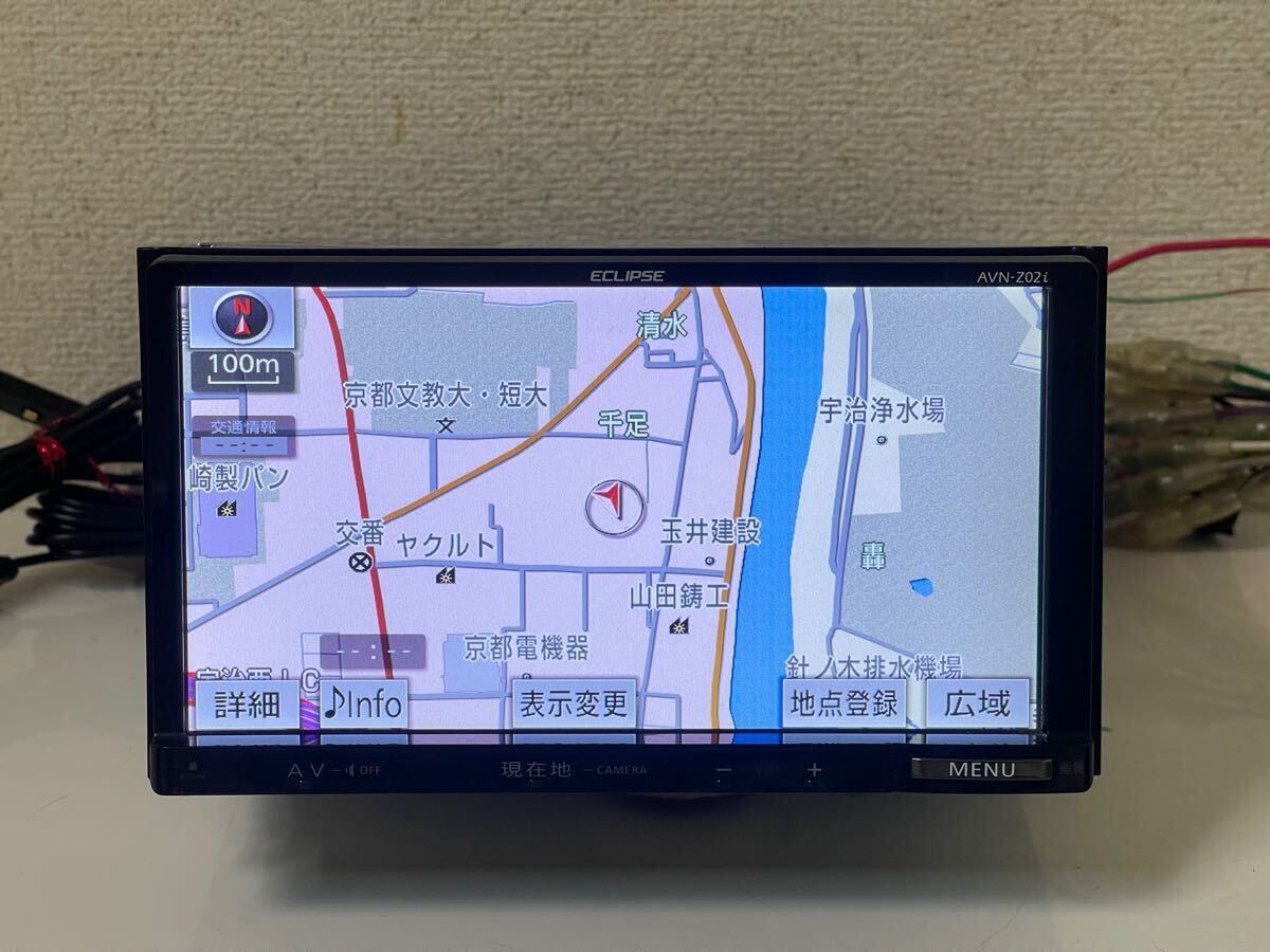 イクリプス メモリーナビ AVN-ZX02i TV確認済 9インチ 地図データ2019年 フルセグ Bluetooth 　　　　　　　2302284　2J9-2 市　　　　 驚きの破格値，セール ☆売切り☆イクリプス 9インチ メモリーナビ AVN