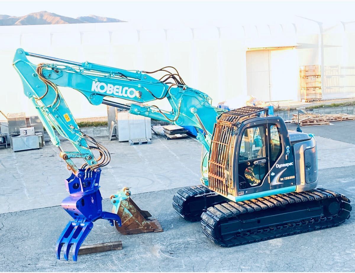 コベルコ KOBELCO SK135SRD-2☆アワー4570h☆5本配管付 コベルコ KOBELCO SK135SRD-2☆アワー4570h☆5本配管付