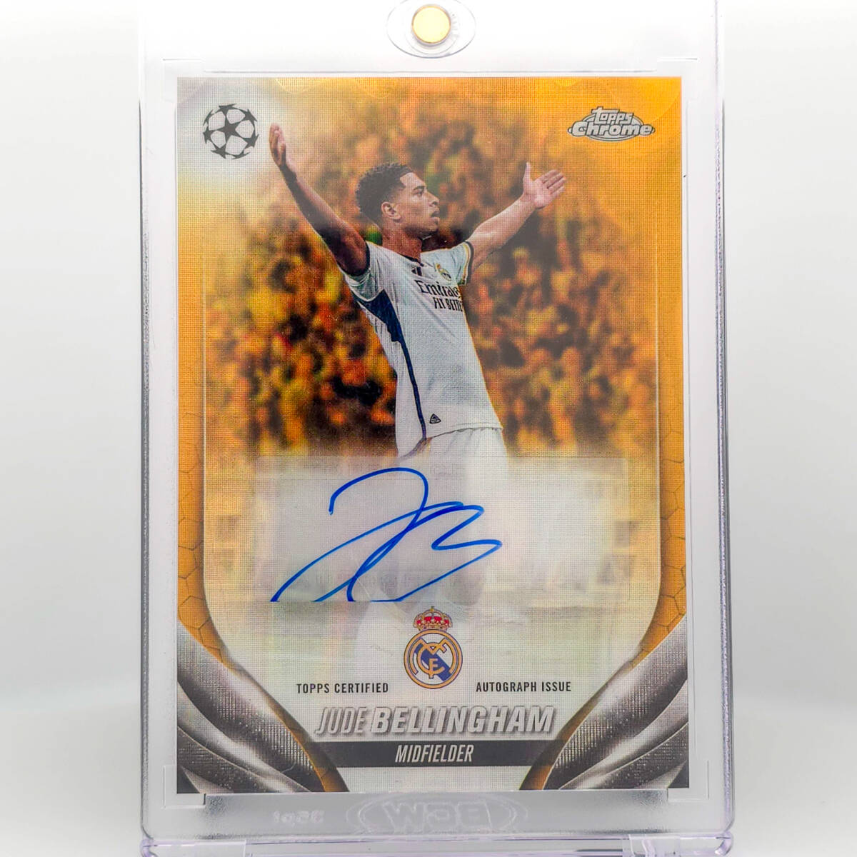 ジュード・ベリンガム 直筆サイン 2023-24 Topps Chrome UEFA ジュード・ベリンガム 直筆サイン 2023-24 Topps Chrome UEFA