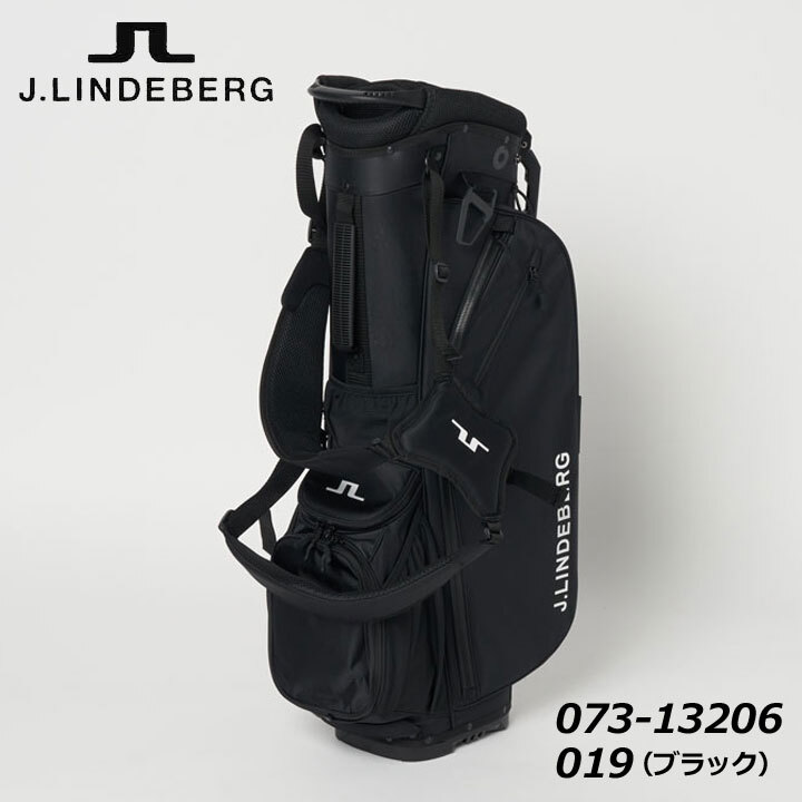 適当な価格 073-13206 J.リンドバーグ スタンドキャディバッグ 即納 J.LINDEBERG Bag Golf Flare JL M111A 2.75kg 9型 ブラック(019) その他