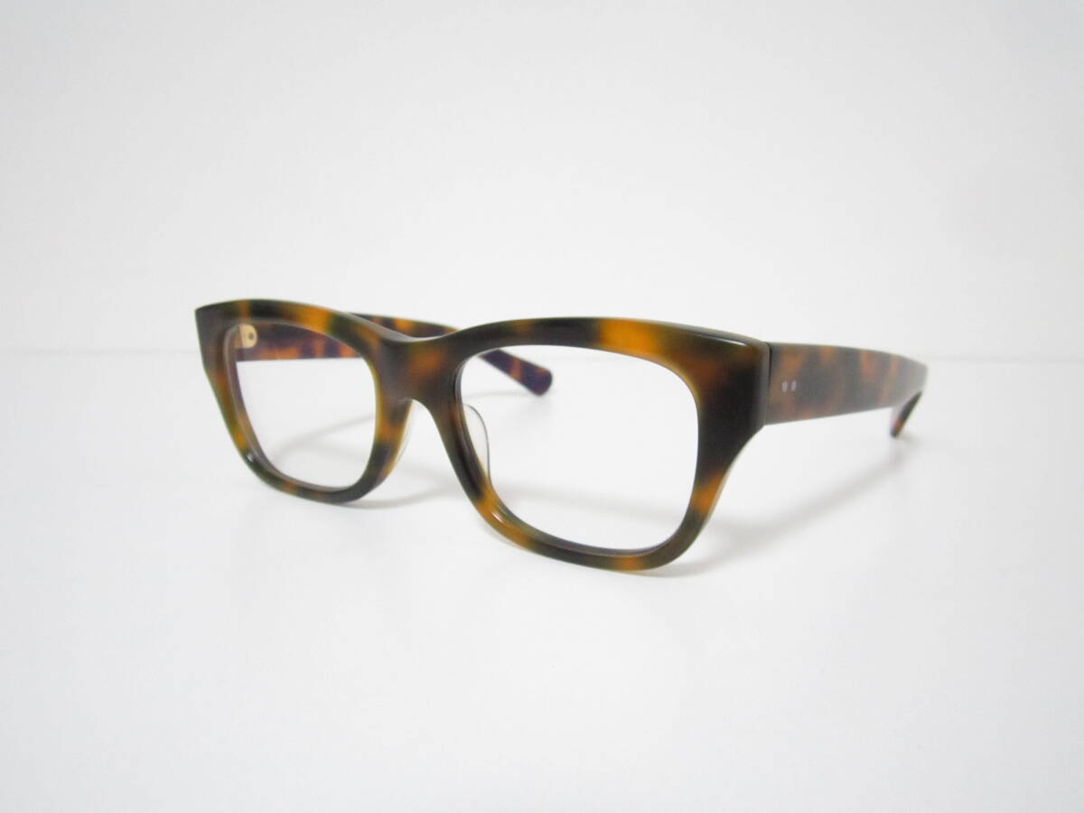 黒箱◆入手困難　Oliver Goldsmith　England　CONSUL-s　オリバーゴールドスミス　ウェリントン型　ブラウンカモ　眼鏡　程度良品