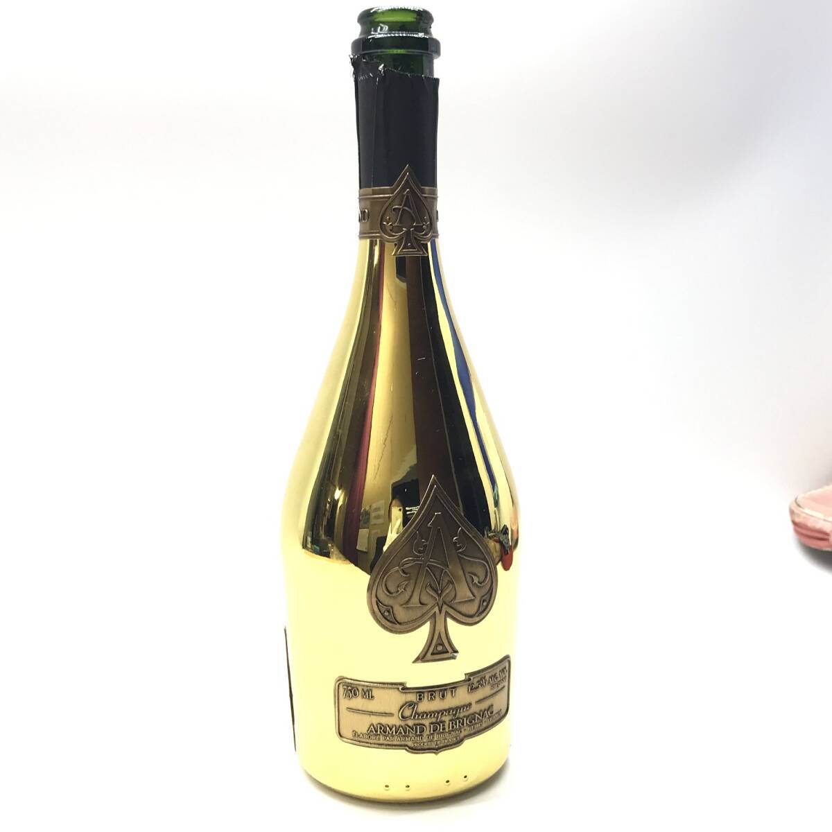 ARMAND DE BRIGNAC アルマンド ブリニャック ゴールド 空箱 空 ARMAND DE BRIGNAC アルマンド ブリニャック ゴールド 空箱 空