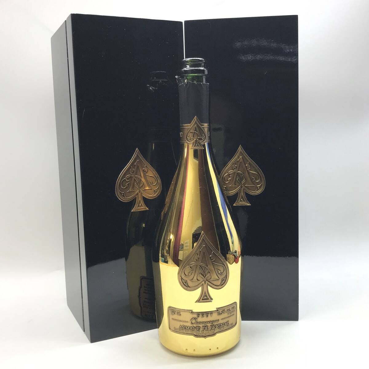 ARMAND DE BRIGNAC アルマンド ブリニャック ゴールド 空箱 空 ARMAND DE BRIGNAC アルマンド ブリニャック ゴールド 空箱 空