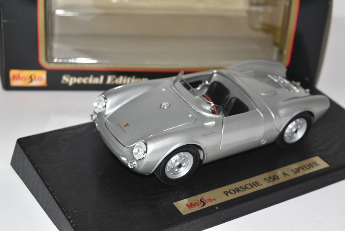 35S 【中古品】 Maisto Porsche 550 A Spyder 1955 ミニカー No.31843 マイスト ミニカー ポルシェ 550A スパイダー