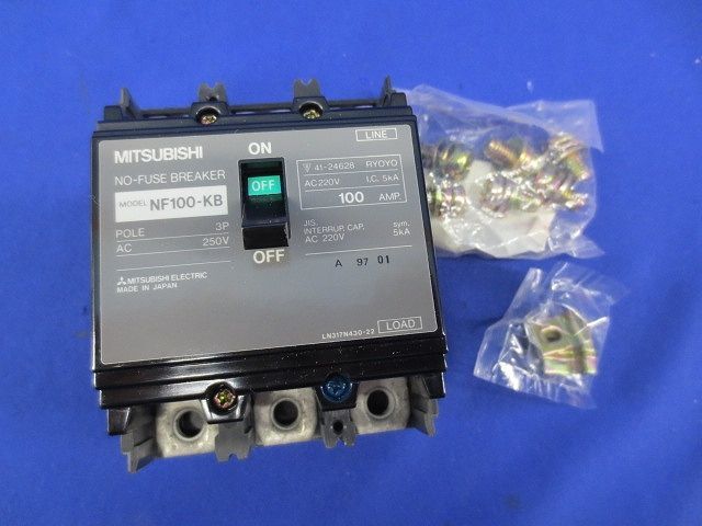 ノーヒューズブレーカ3P100AMP NF100-KB