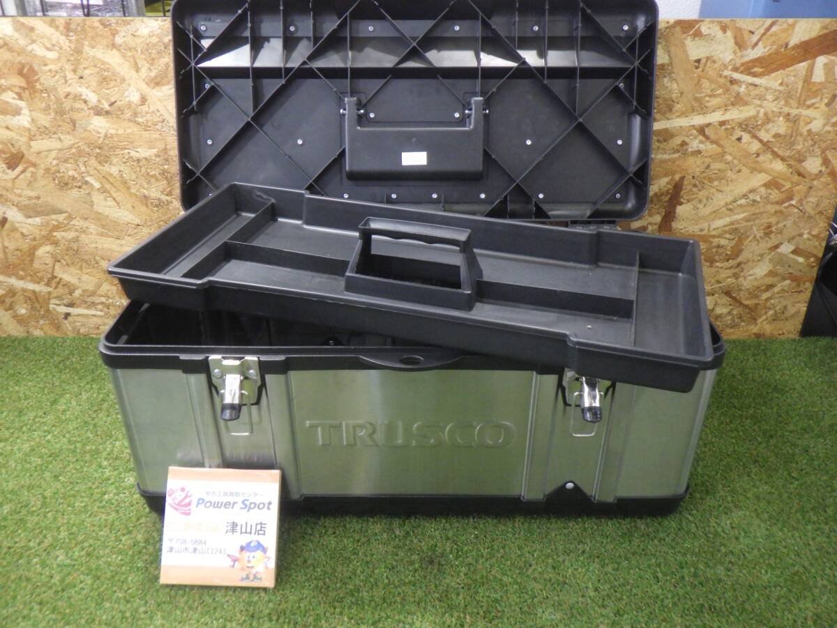 トラスコ　ステンレス工具箱 品番不明 工具箱 ツールボックス 中古品 250114