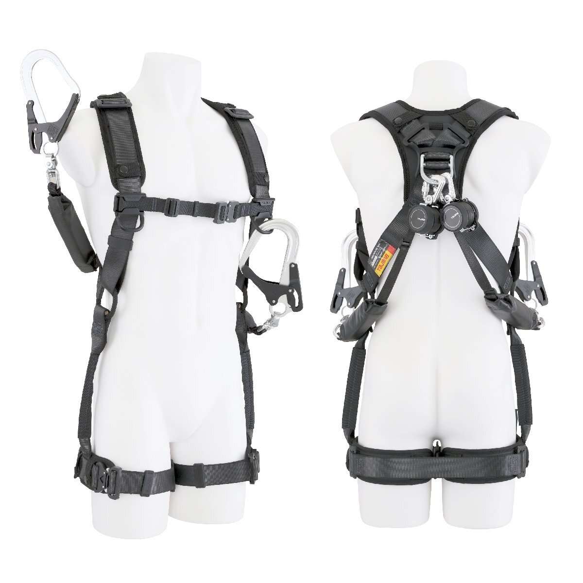 tajimatajima - oru Harness HA чёрный KR150FA одиночный L8 двойной комплект A1HAKR-WL8BK страховочный ремень строительство строительство . работа . полный Harness Ran ярд 