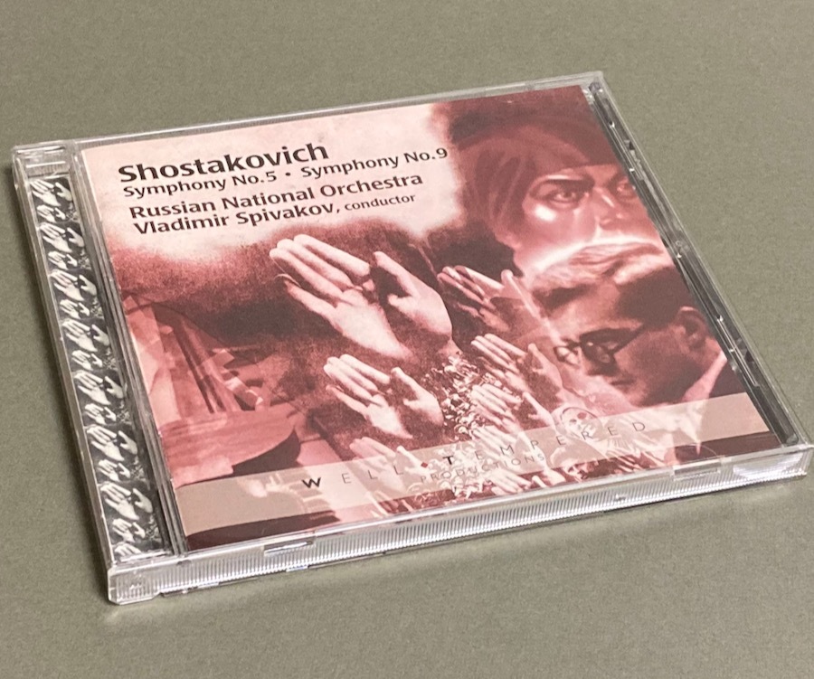 CD［スピヴァコフ ロシア・ナショナル管弦楽団／ショスタコーヴィチ：交響曲 第5・9番］us