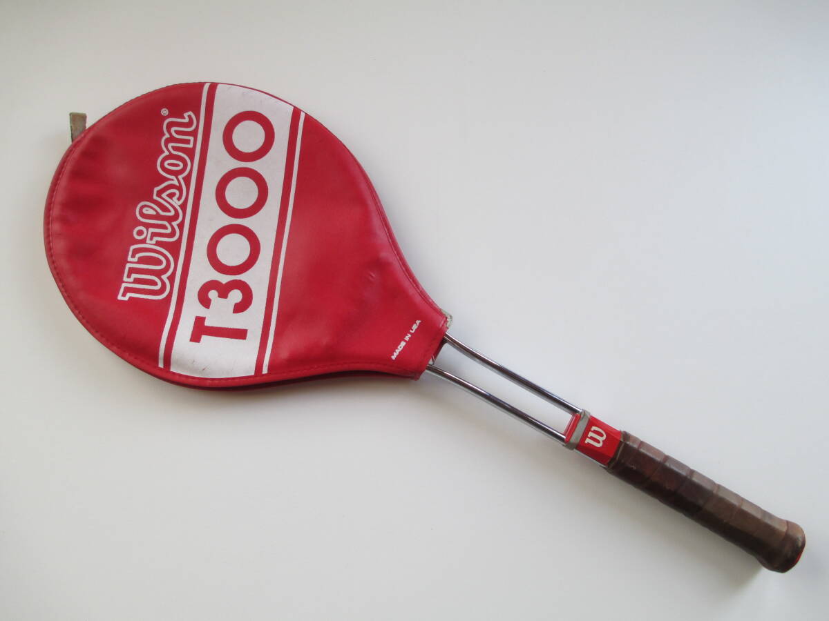 wilson ウイルソン　ヴィンテージ スチール テニスラケット T3000 美品