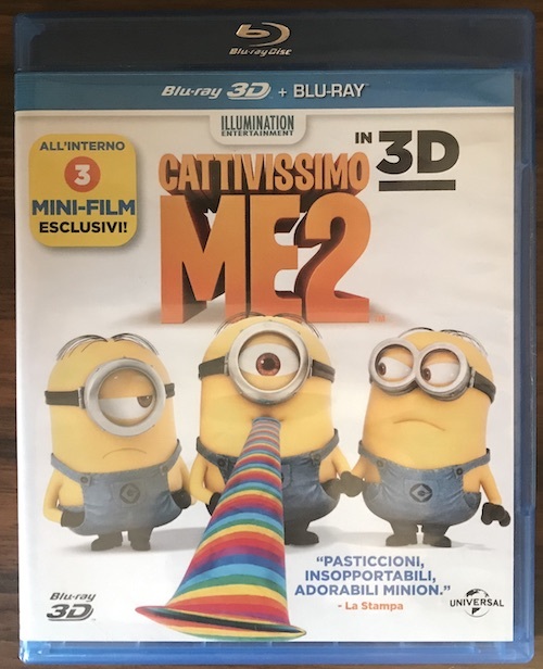 怪盜グルーのミニオン危機(jī)一発 / ３Dブルーレイ（海外盤：日本語(yǔ)対応）