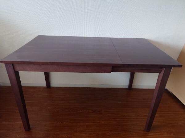 村内ファニチャー 折り畳み ダイニングテーブル 村内家具