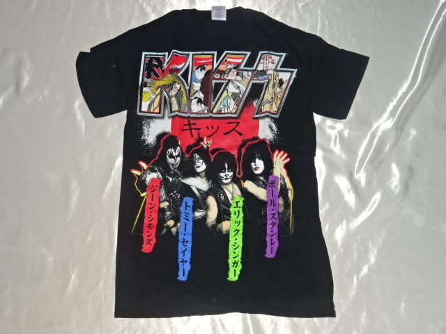 送料185円・K706■ KISS Tシャツ　Sサイズ　2015年 日本公演