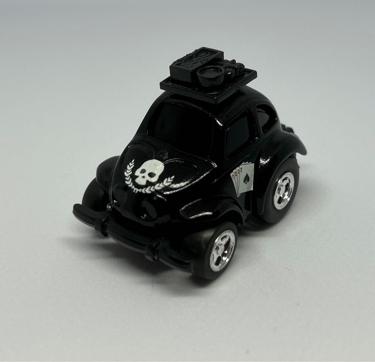 チョロQ バハ ゼロヨンQ太 黒 ブラック フォルクス ワーゲン カスタム ペニーレーサー ビートル 豆 ダッシュ タカラ トミー VW