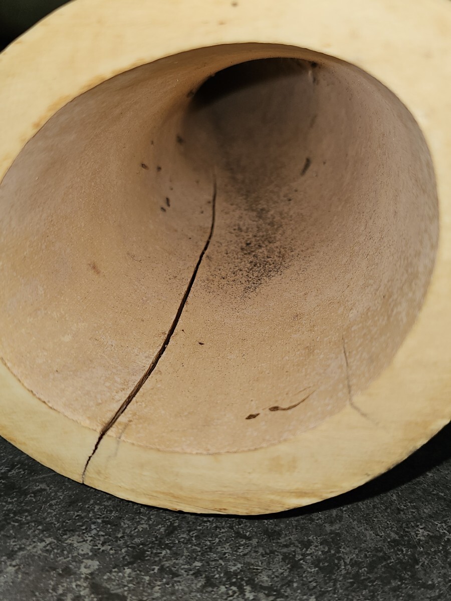 象牙風 置物 一本物 一本牙 無彫刻 約11.0Kg 割れ有 現状品(東洋 象牙風 置物 一本物 一本牙 無彫刻 約11.0Kg 割れ有 現状品(東洋