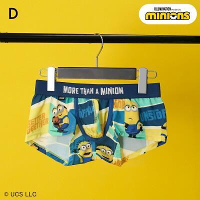EGDE≪ MINIONS スーパーローライズ ショートボクサーパンツ　3384　D　Lサイズ　新品　完売品