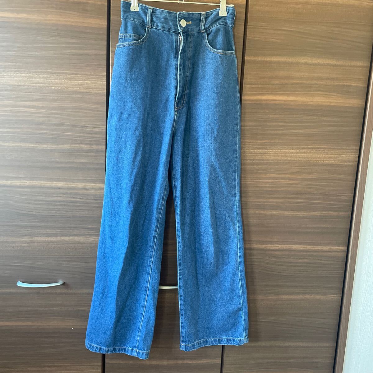 バック編み　ジーンズ_画像1