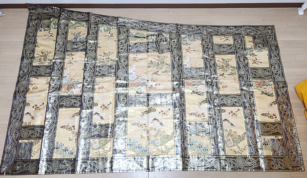 (14) 浄土宗 安藤法衣店謹製 七条袈裟 僧侶仏教仏具法衣袈裟装束制服七條袈裟