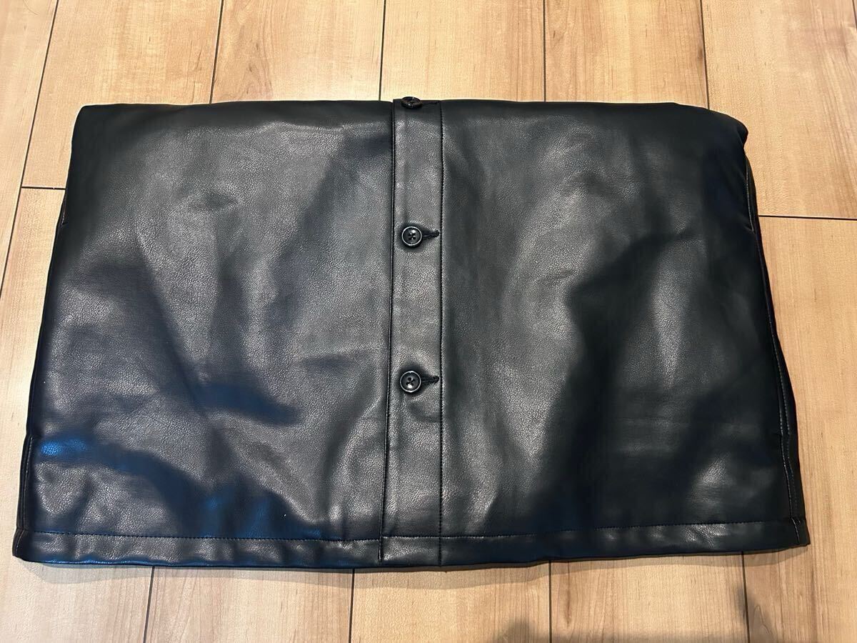 未使用 ナノユニバース 2025 福袋 合皮 レザー ジャケット サイズL nano universe_画像3