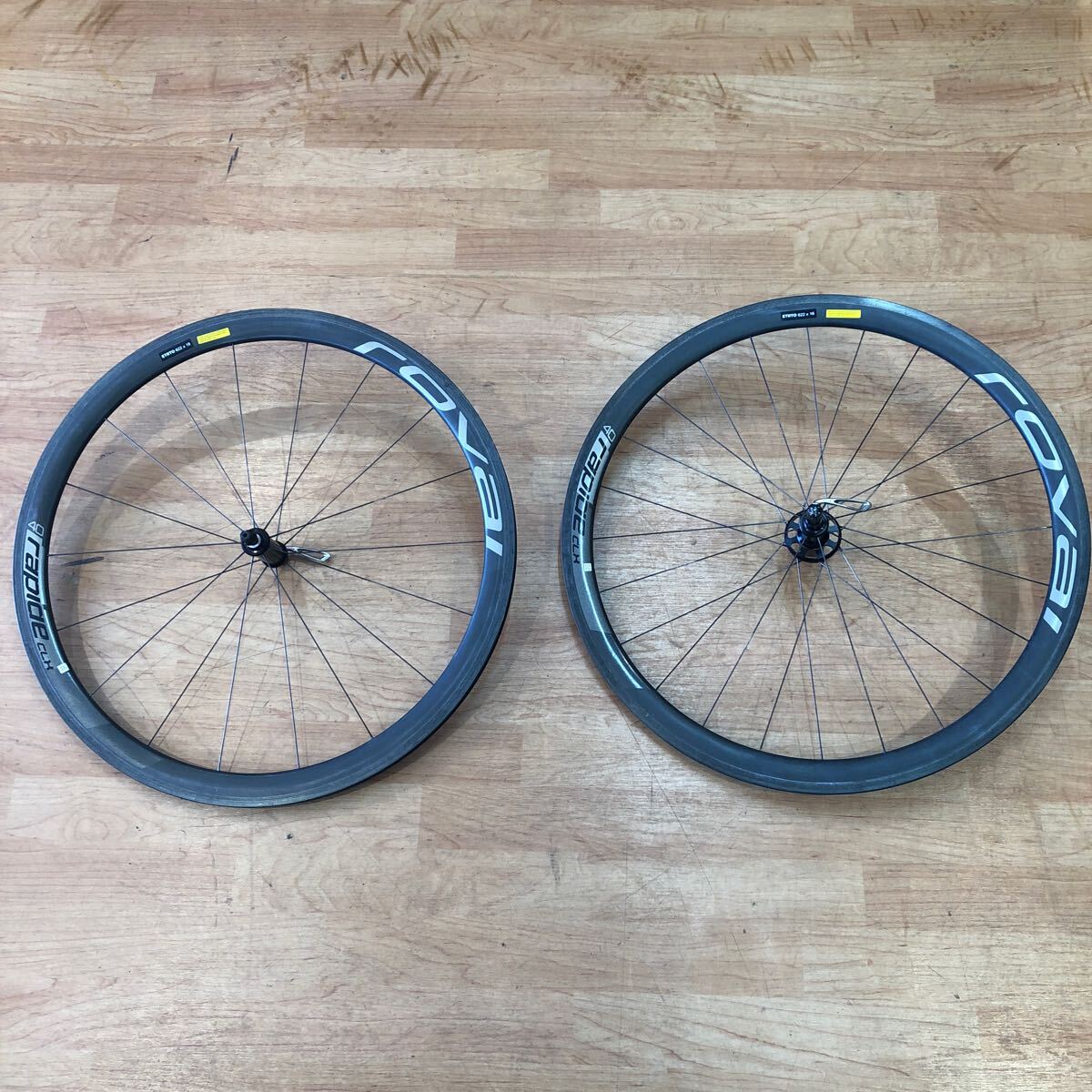 スペシャライズド ROVAL CLX40 リムブレーキ カーボンホイール 中古品 前後セット