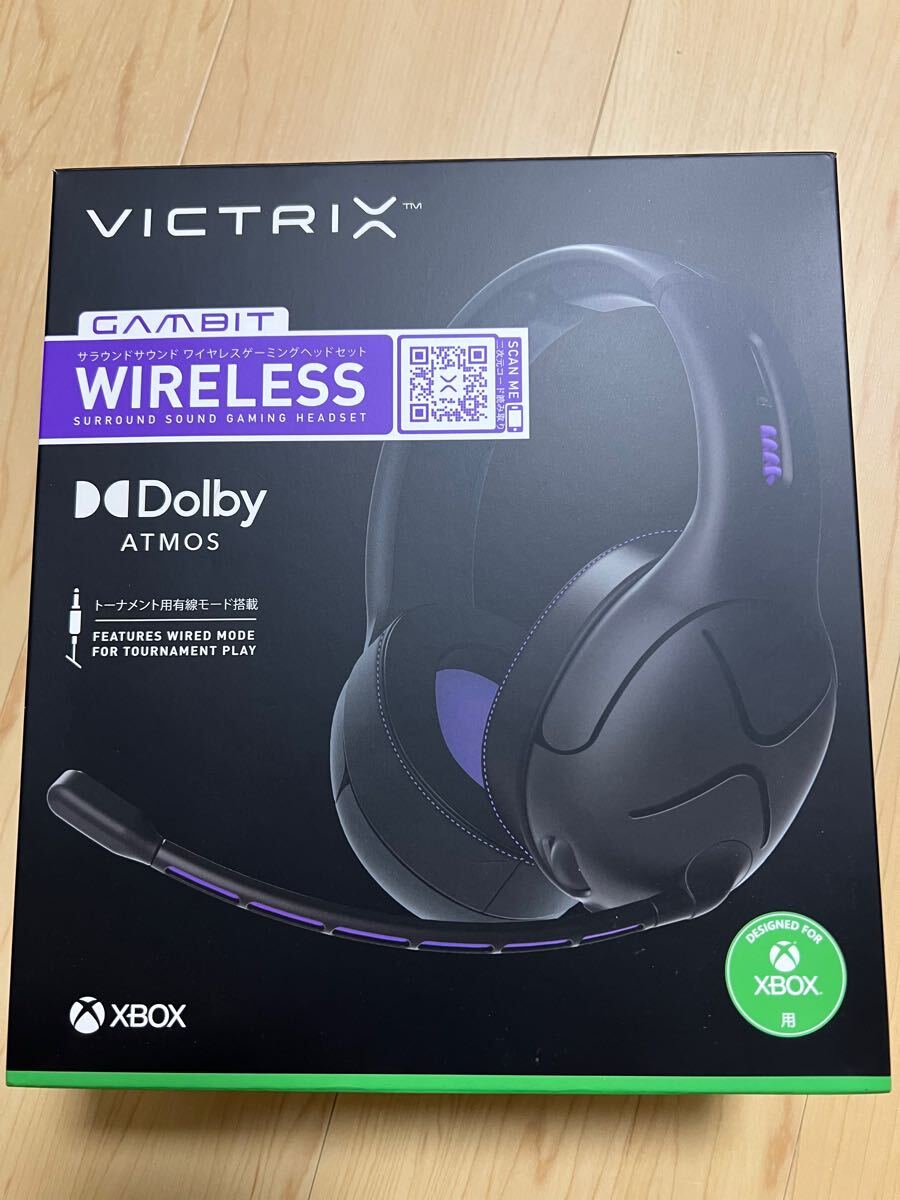 【国内正規品】 Victrix GambitワイヤレスXboxヘッドセット-7.1マイク付きサラウンドサウンドゲーミングヘッドセット
