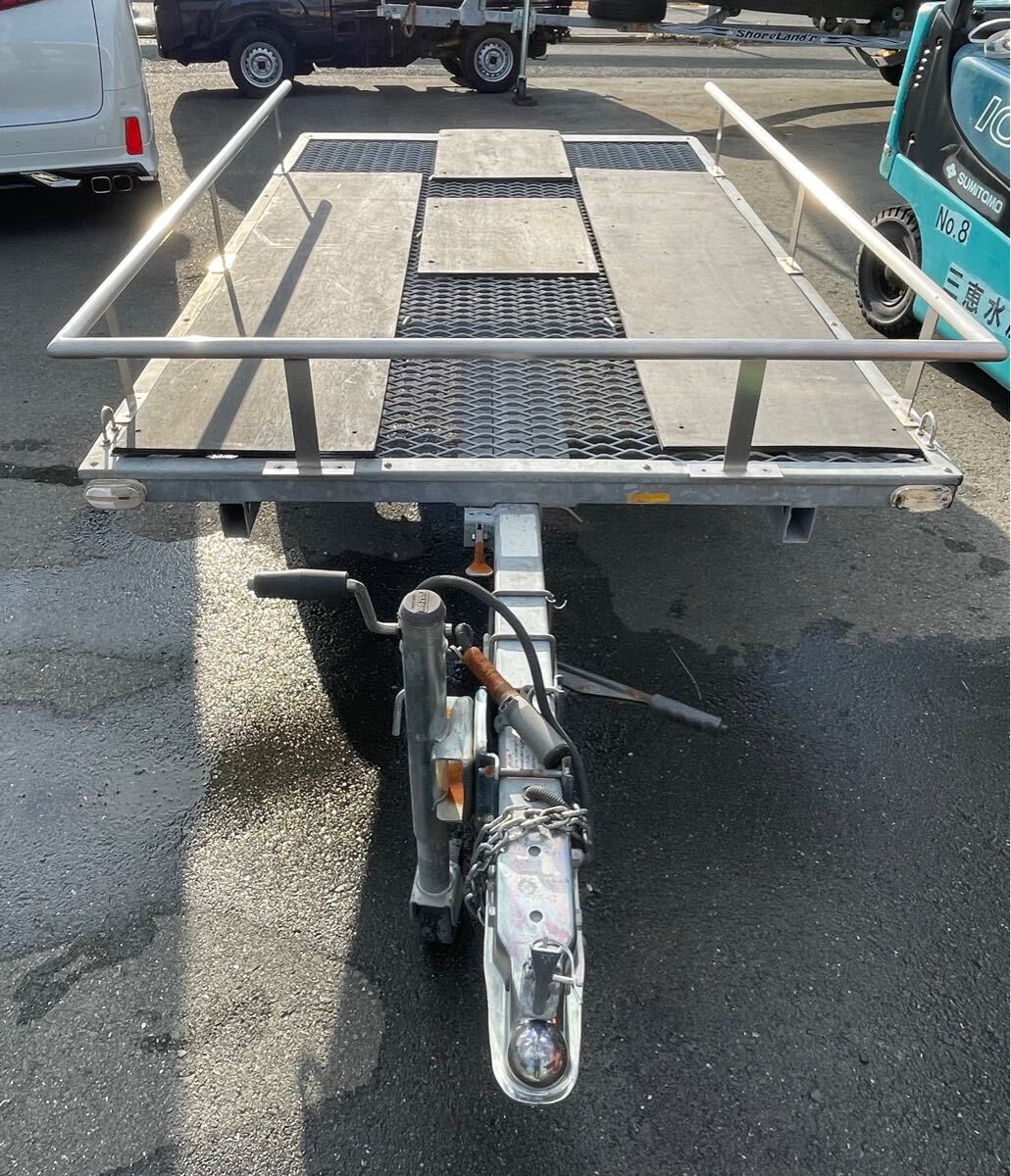 ソレックスダンプ式フラットトレーラー使用極小 ダンプ式 ソレックスダンプ式フラットトレーラー使用極小 ダンプ式