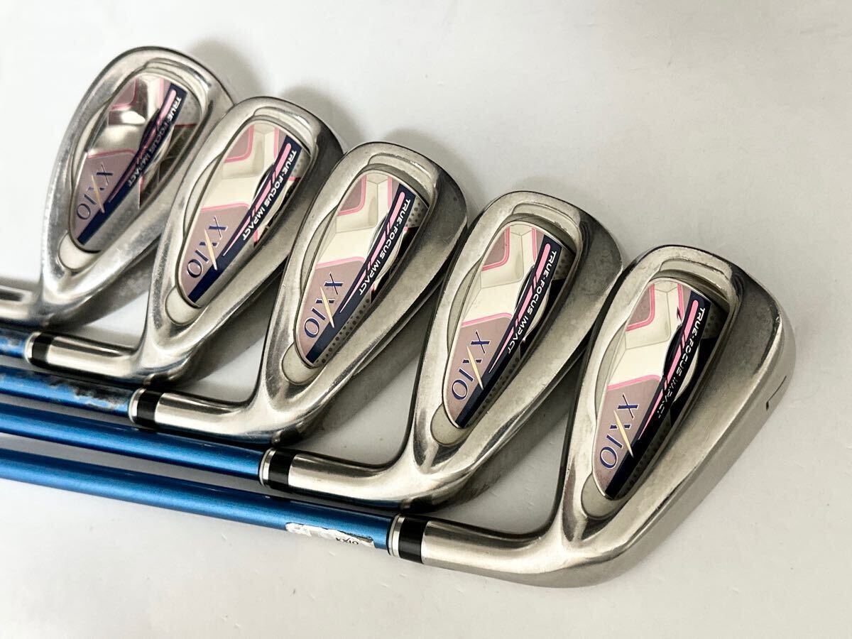 ダンロップ XXIO 10 レディース アイアン #7-PW.SW 5本セット 純正シャフト MP1000 (A) XXIO10 ゼクシオ10