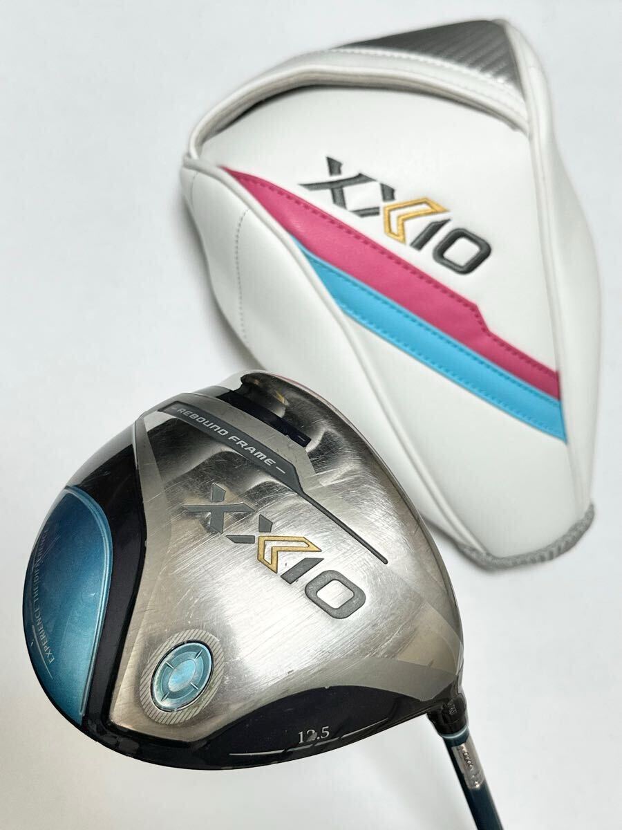 ダンロップ XXIO 12 レディース ドライバー 12.5° 純正シャフト MP1200 (L) ヘッドカバー付 XXIO12 ゼクシオ12