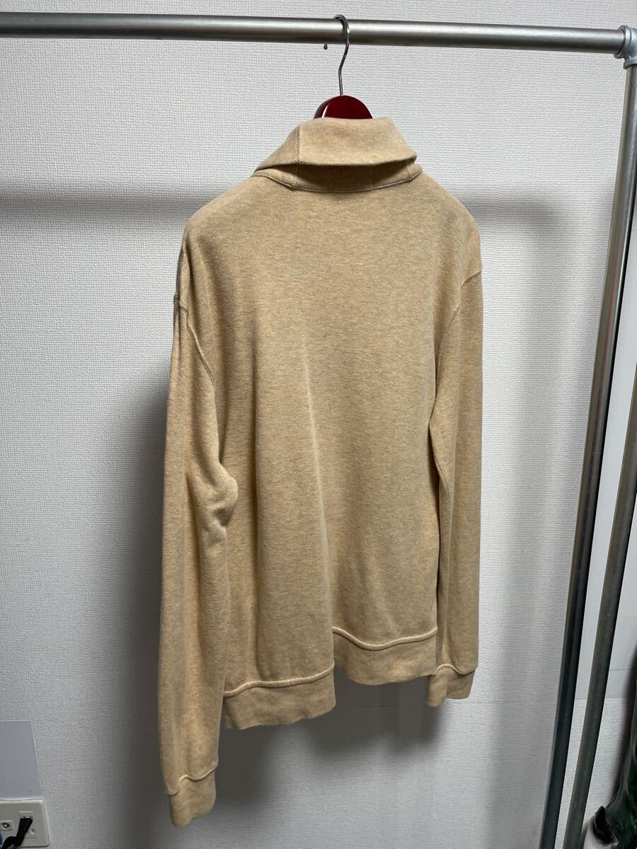 ポロラルフローレン コットンニット　カーディガン ショールカラー Mサイズ