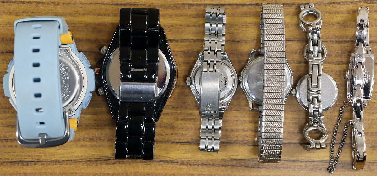 S○ジャンク品○腕時計 まとめ売り SEIKO/Q&Q superior/BABY-G/T&H/ELGIN/Body MAX by KANSAI YAMAMOTO/GHERARDINI 他 全12点 ※動作未確認(アナログ(クォーツ式))|売買されたオークション情報、Yahoo!オークション(旧ヤフオク!) の商品情報をアーカイブ公開 - オーク S○ジャンク品○腕時計 まとめ売り SEIKO/Q&Q superior/BABY-G/T&H/ELGIN/Body MAX by KANSAI YAMAMOTO/GHERARDINI 他 全12点 ※動作未確認(アナログ(クォーツ式))|売買されたオークション情報、Yahoo!オークション(旧ヤフオク!) の商品情報をアーカイブ公開 - オーク