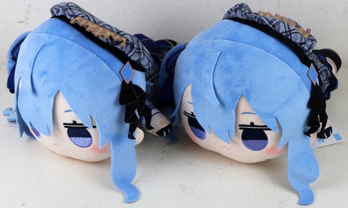 S♪中古品♪ぬいぐるみ ホロライブプロダクション 『寝そべりぬいぐるみ 星街すいせい タグ付き2点セット』 FuRyu/フリュー プライズ品