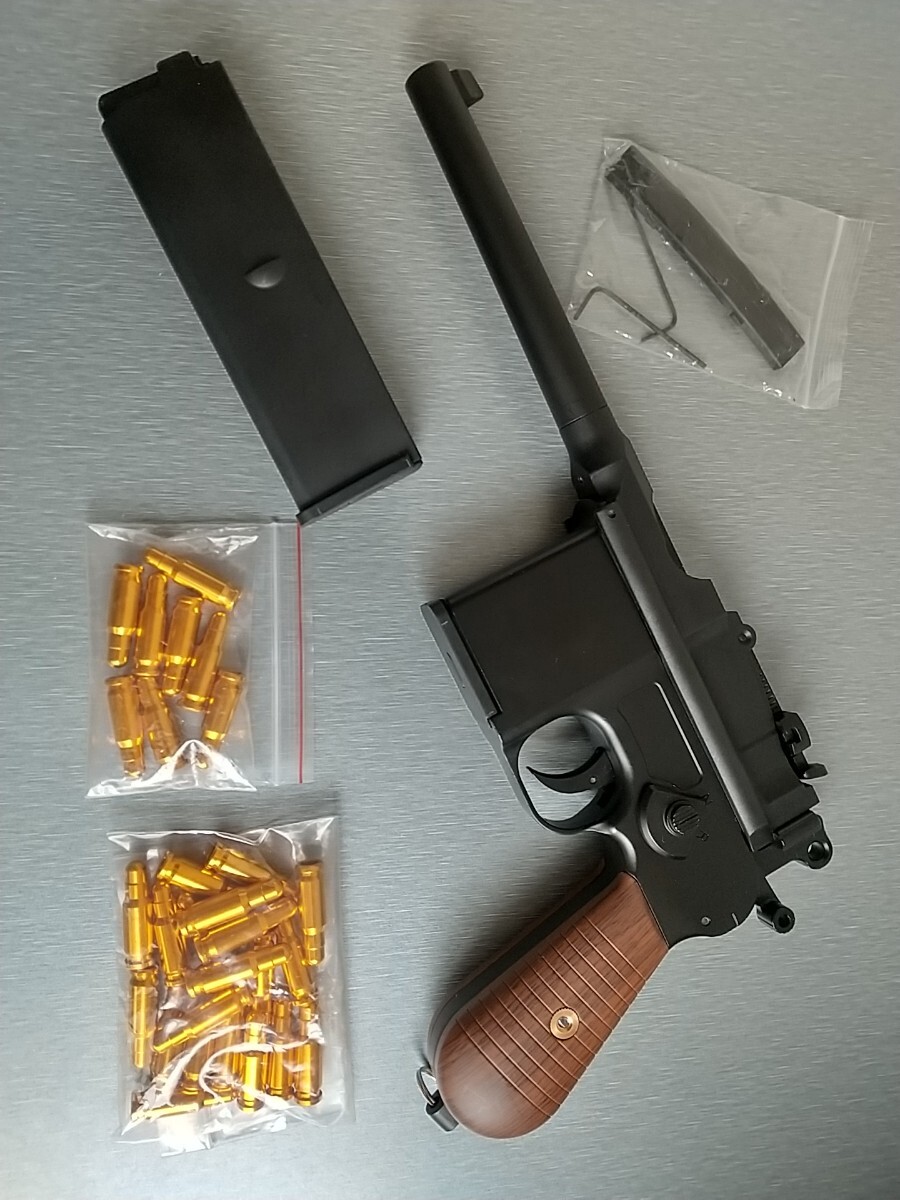 モーゼル C96(M1932 )フィンガーアクションブローバック 排莢式 モーゼル C96(M1932 )フィンガーアクションブローバック 排莢式