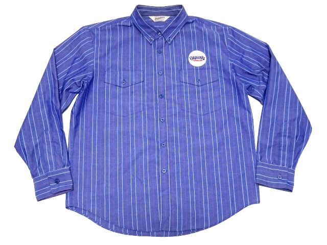 TENDERLOIN 17SS STRIPE WORK SHT U BD M size / テンダーロイン ストライプ ワークシャツ メンズ 定価25300円