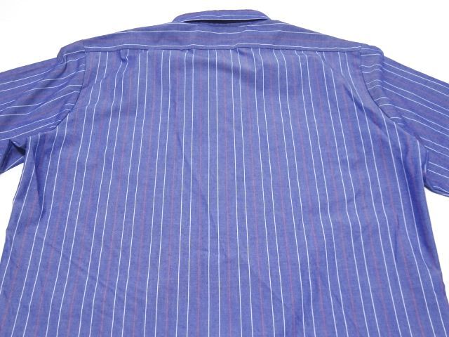 TENDERLOIN 17SS STRIPE WORK SHT U BD M size / テンダーロイン ストライプ ワークシャツ メンズ 定価25300円